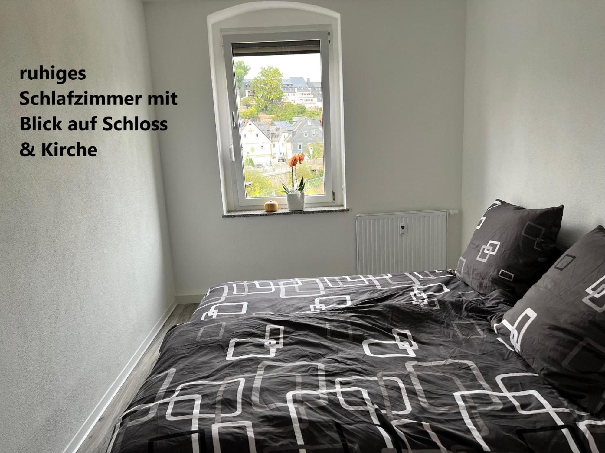 Ferienwohnung Schlossblick Im Herzen Der Stadt Schwarzenberg  Dış mekan fotoğraf